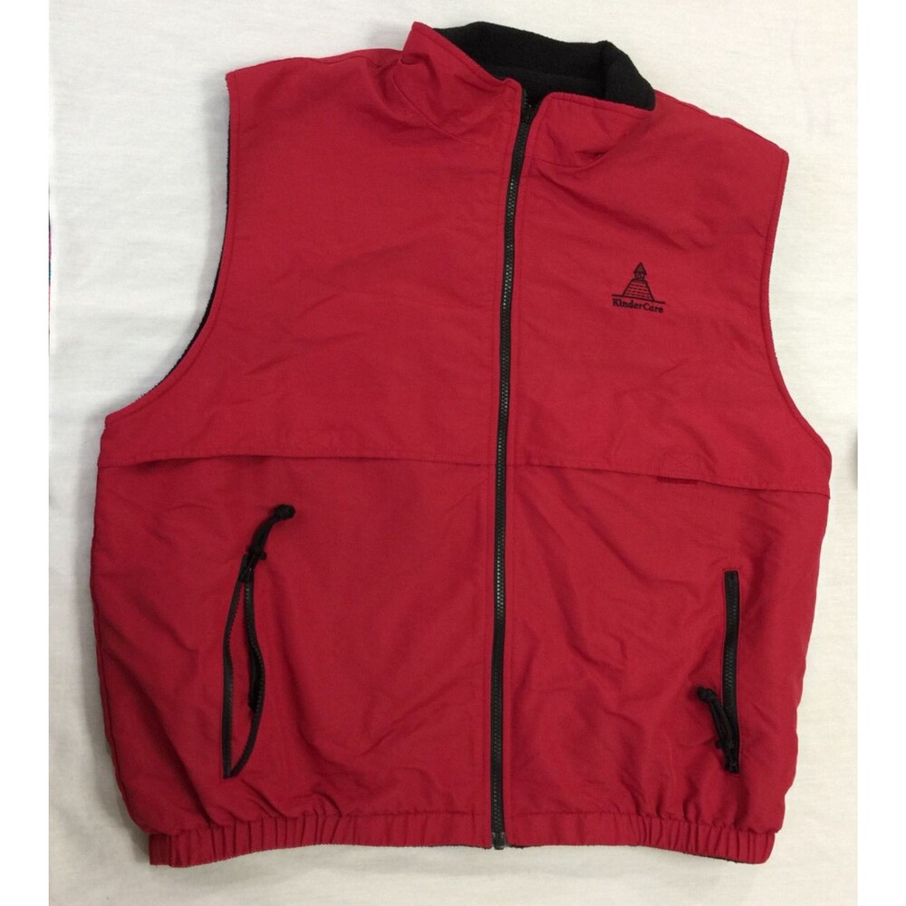 PORT AUTHORITY WOMENS NYLON REVERSIBLE VEST SIZE XL